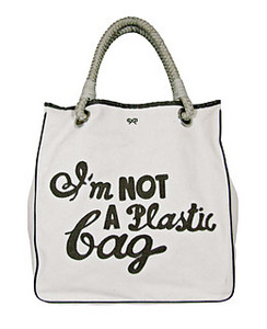 Anya Hindmarch "I am not a plastic bag"