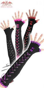 Arm Warmers Bow Crown