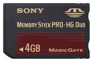 Карта памяти Memory Stick PRO Duo 4-8 Gb