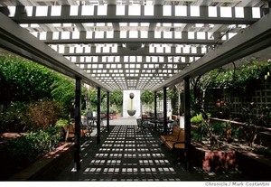 Сан-Франциско парк на Commercial Street, между Kearny и Montgomery