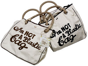 сумка I'm not a plastic bag by Anya Hindmarch