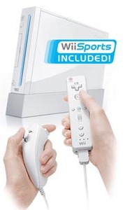 Nintendo Wii + игра Wii Sport