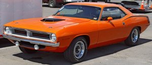 Plymouth Hemi Cuda Orange 1970