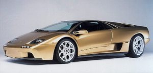 Lamborghini gold