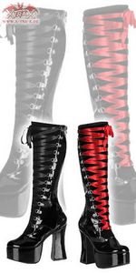 Demonia High Lacing Plateau boots