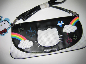 Hello Kitty Rainbow Clutch Purse/Handbag Loungefly