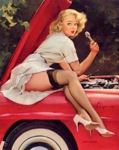 Фотосессию pin-up style