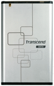 Portable HDD StoreJet, Silver, Transcend.(TS80GSJ25S-S)