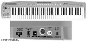 MIDI клавиатура BEHRINGER UMX 61 U-CONTROL