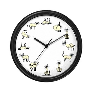 9 Chickweed Lane Wall Clock