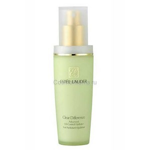 Estee Lauder . Clear Difference Advanced Oil-Control Hydrator. Увлажняющий корректирующий лосьон от угрей для лица.