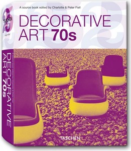 книга Taschen, decorative art 70's