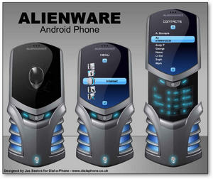 Alienware Android Cell Phone, First Pictures