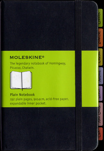 блокнот и ежедневник Moleskine