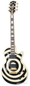 GIBSON CUSTOM ZAKK WYLDE B/W BULLSEYE LES PAUL