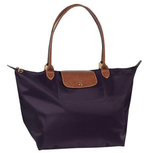 Longchamp Le Pliage Bilberry Tote Bag