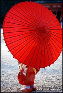 Red umbrella