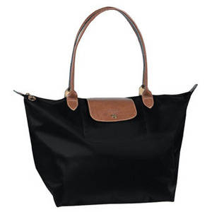 Longchamp Le Pliage Black Tote Bag