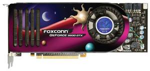 Foxconn GeForce 8800 GTX 575 Mhz PCI-E 768 Mb 1800 Mhz 384 bit