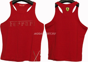 Майка женская Ferrari Front Red