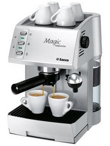 кофемашина SAECO Magic Cappuccino Silver New