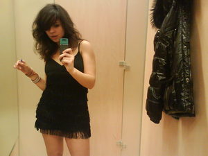 black dress