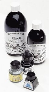 black indian ink