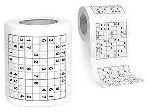 A toilet roll