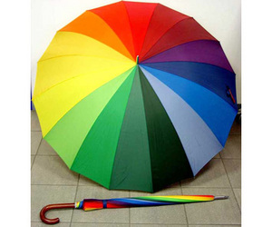 большой зонт-радуга