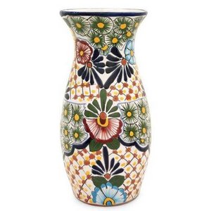 NOVICA 'Lupita,' vase