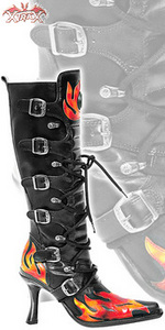 New Rock Stiefel Devils Slut