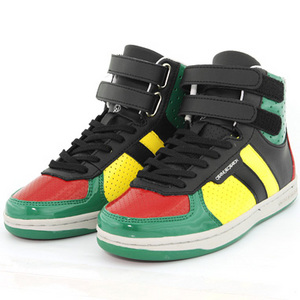 кеды Creative Recreation Dicoco Red/Yellow/Green Patent