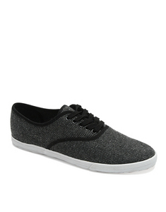 ASOS Herringbone Tweed Plimsolls