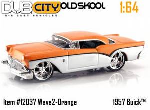 Dub City OldSkool 1957 Buick Orange