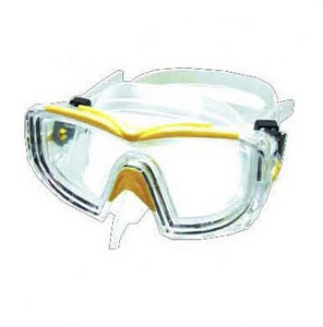 Маска с трубкой и ласты для подводного плавания