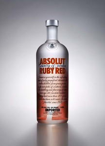 Absolut ruby red