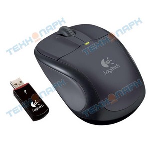 Либо Logitech Cordless Notebook Mouse V220 Black