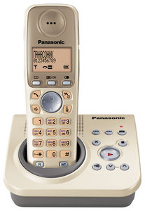 Светленький радиотелефон Panasonic KX-TG7225