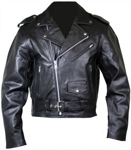 косуха "Classic Men’s Split Cowhide Motorcycle Jacket"