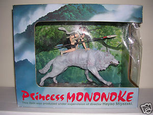 Фигурка Princess Mononoke Cominica San & Moro Miyazaki Figure