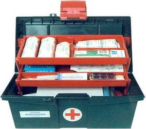 Ящик для медицинской аптечки
