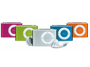 ipod shuffle 2 gb blue or silver