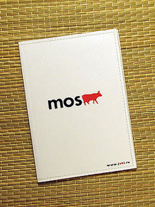 обложка для паспорта "mosCOW"