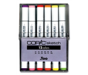 COPIC 12 B Color Set