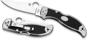 Spyderco Stretch, Black Kraton Handle, Comboedge