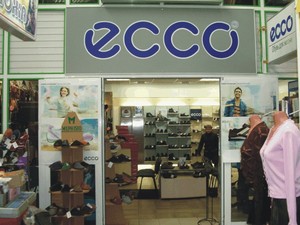 зимние туфли ecco