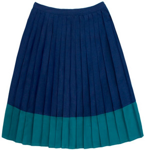 pleated Miuccia skirt