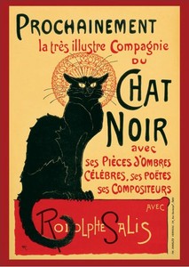 "Chat noir" постер