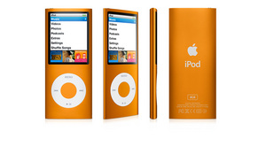 Apple iPod Nano 4 Chromatic - 16Gb NEW 2008 (Orange)