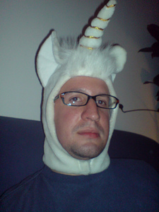 шапка юникорна